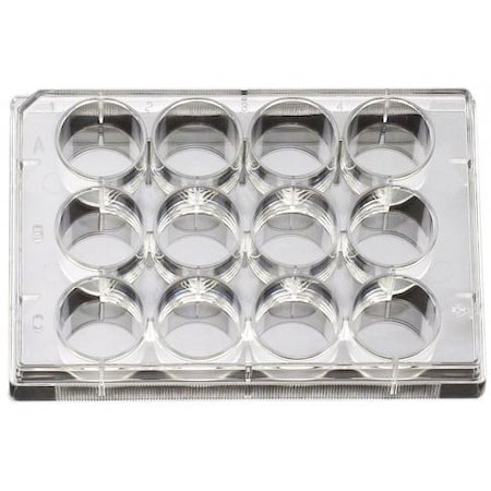 Cole Parmer Tissue Culture Plates, 12 Well Array, 6.8ml, 100/pk, 100PK 141366